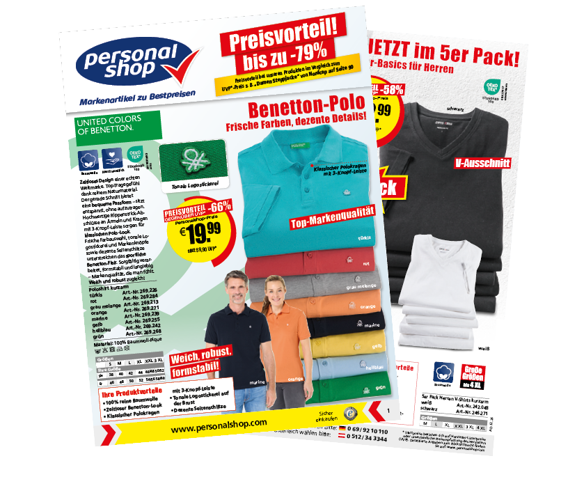 Zu dem online Katalog
