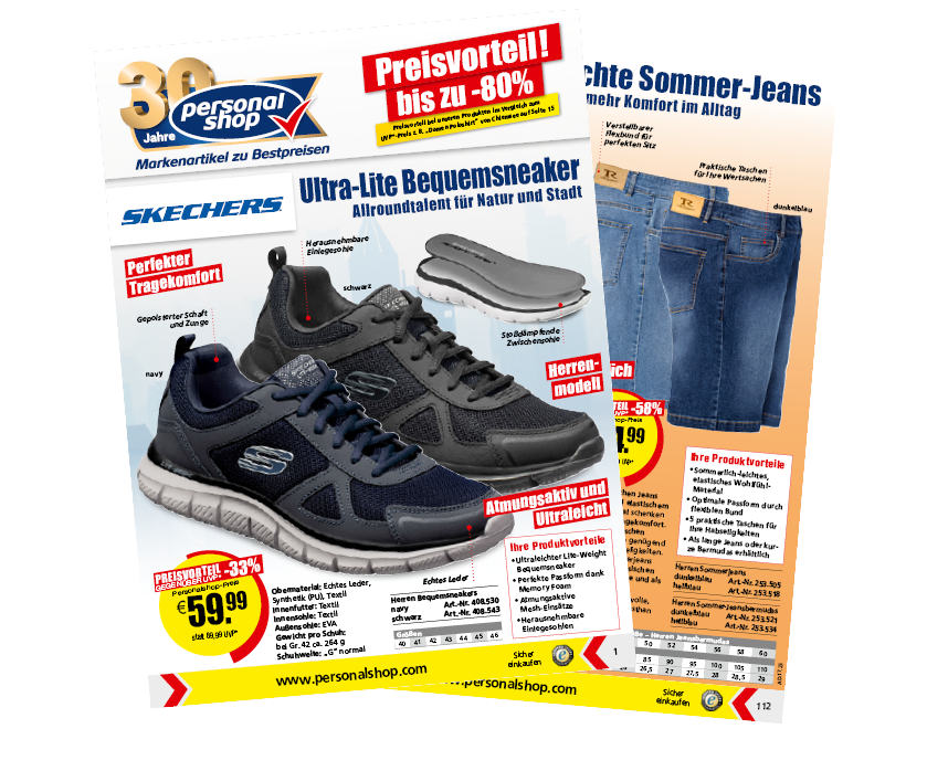 Zu dem online Katalog